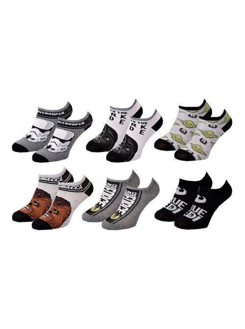 Confezione da 6 Calzini Bambino STAR WARS - Kiabi