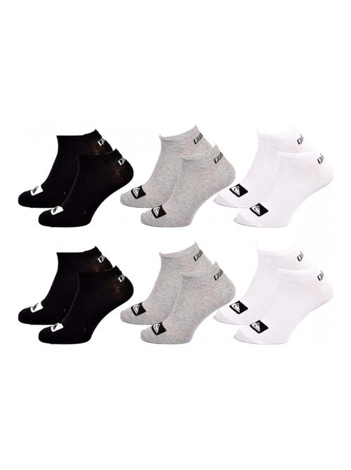 Confezione da 6 calzini QUIKSILVER SNEAKER - Kiabi Confezione da 6 calzini QUIKSILVER SNEAKER - Kiabi