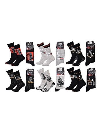 Confezione da 6 calzini uomo DISNEY STAR WARS