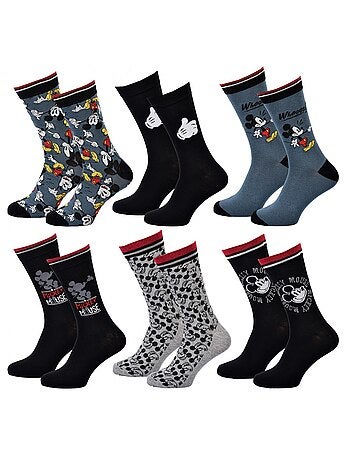 Confezione da 6 calzini uomo LICENCE