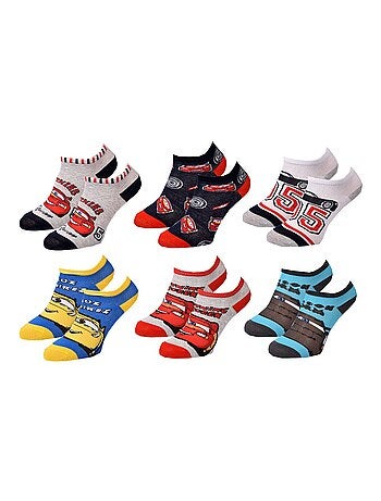 Confezione da 6 paia di calzini bambino DISNEY CARS