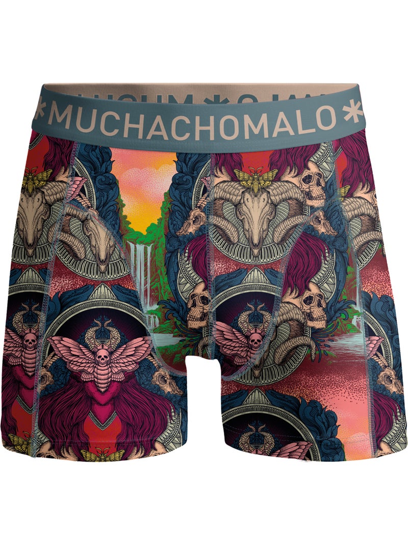 Confezione da 7 boxer Muchachomalo Blu grigio - Kiabi
