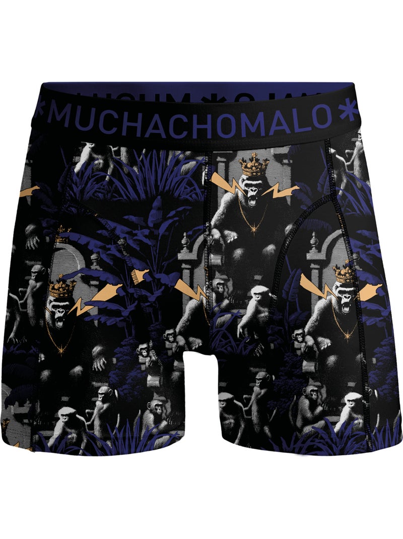 Confezione da 7 boxer Muchachomalo Blu Verde Blu - Kiabi