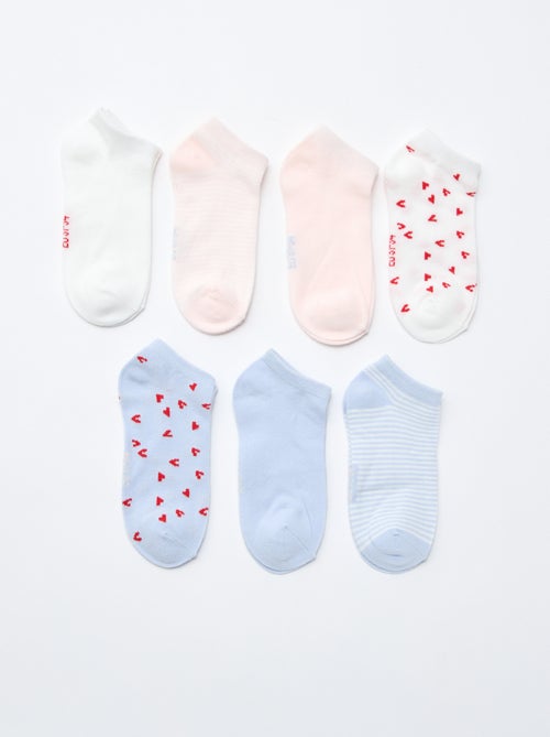 Confezione da 7 paia di fantasmini - Kiabi