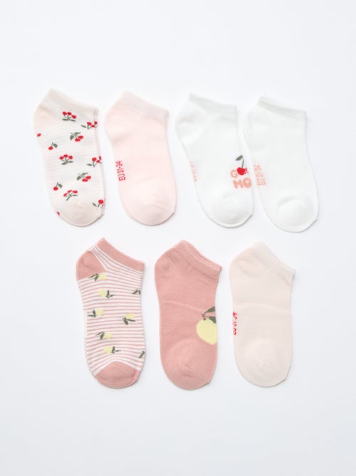 Confezione da 7 paia di fantasmini - Kiabi