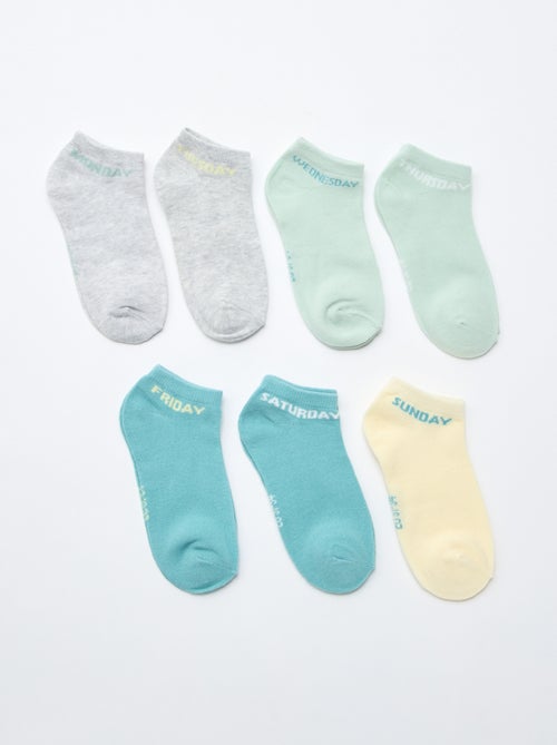 Confezione da 7 paia di fantasmini - Kiabi