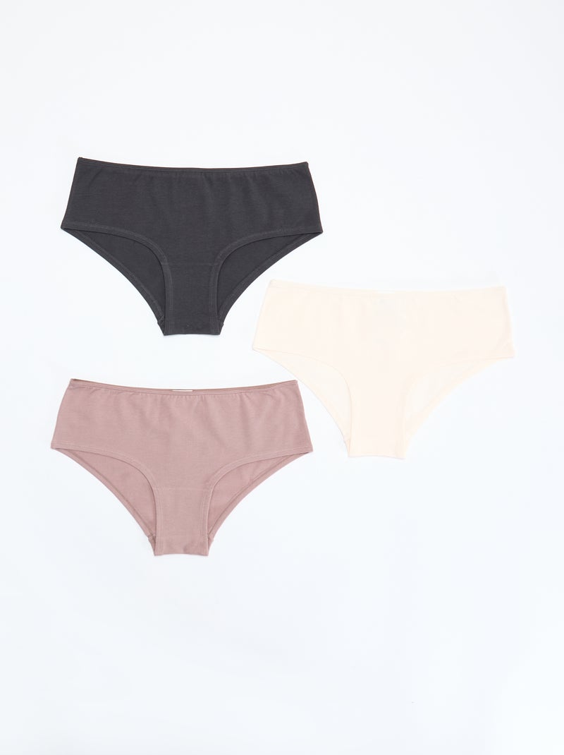 Confezione da 7 shorty Rosa - Kiabi