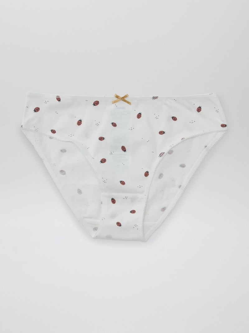 Confezione da 7 slip BEIGE - Kiabi