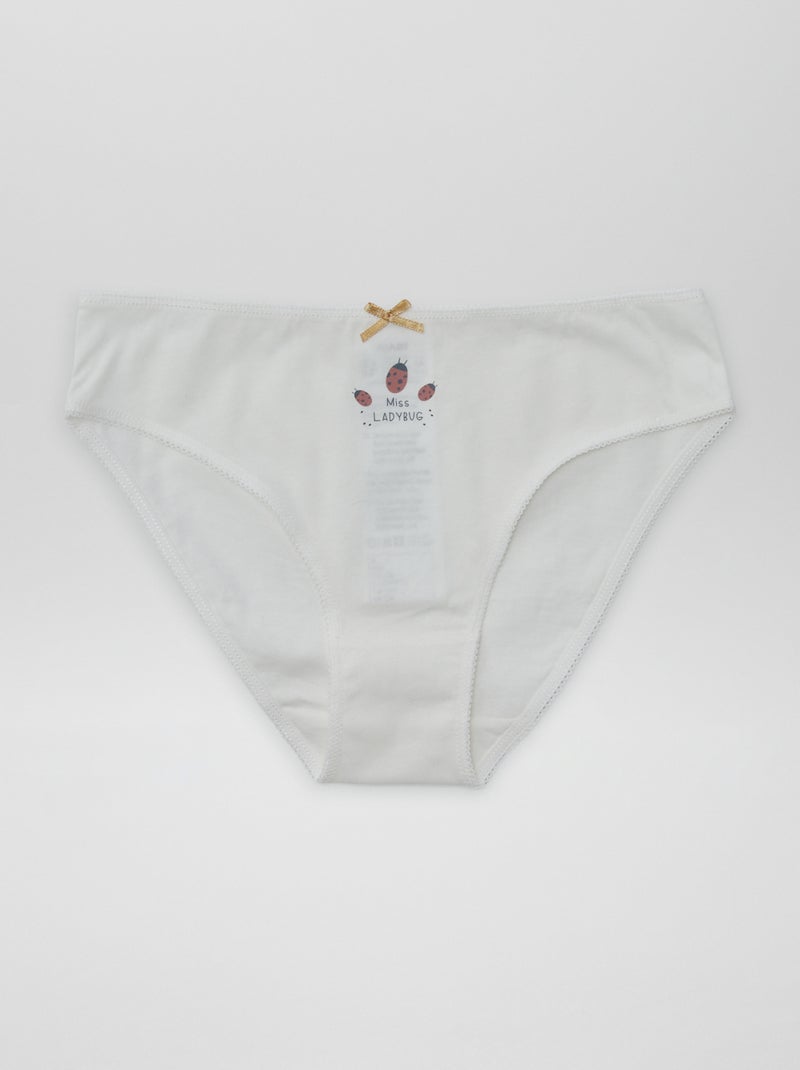 Confezione da 7 slip BEIGE - Kiabi