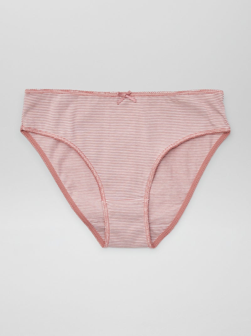 Confezione da 7 slip BEIGE - Kiabi