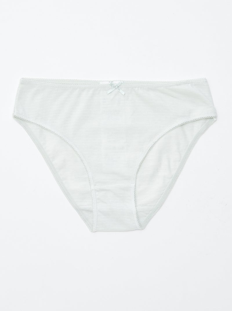 Confezione da 7 slip Giallo - Kiabi