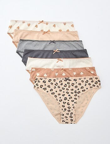 Confezione da 7 slip