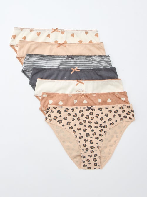 Confezione da 7 slip - Kiabi