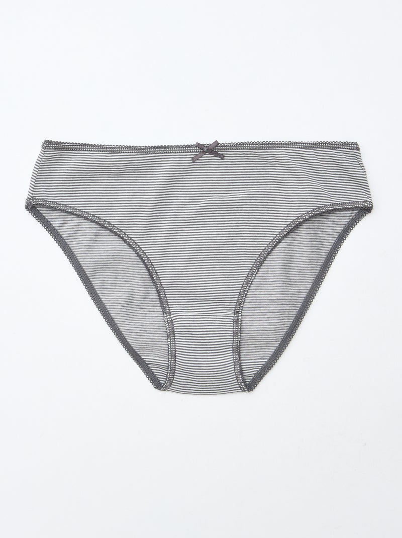 Confezione da 7 slip Marrone - Kiabi