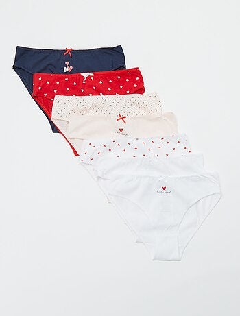 Confezione da 7 slip