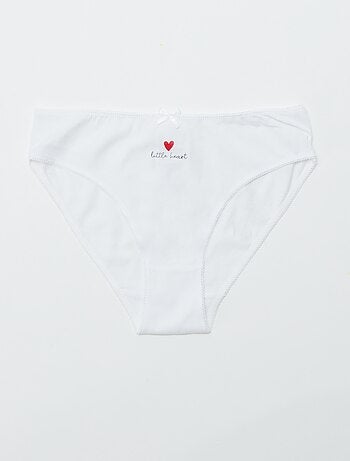 Confezione da 7 slip