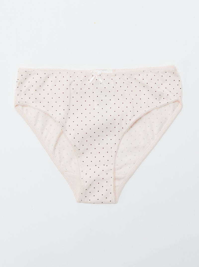 Confezione da 7 slip ROSSO - Kiabi