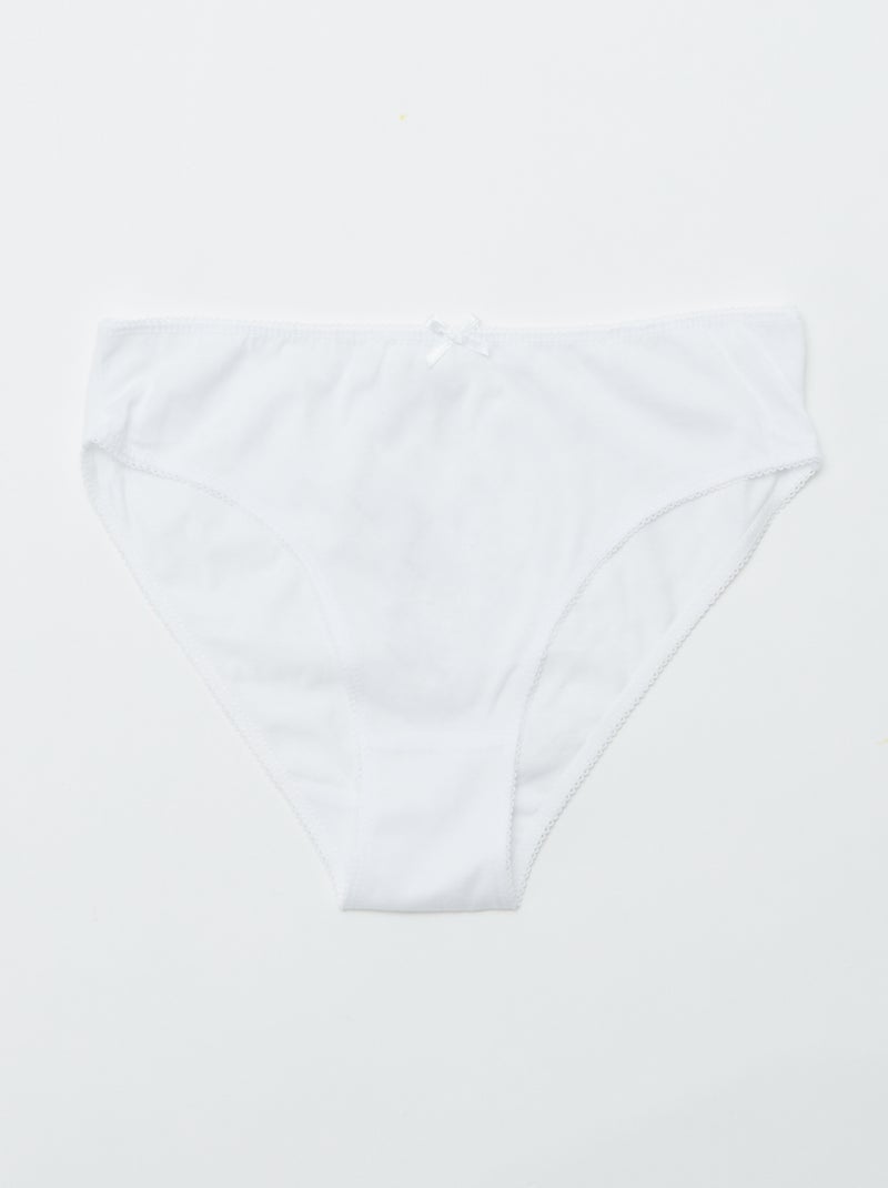 Confezione da 7 slip ROSSO - Kiabi