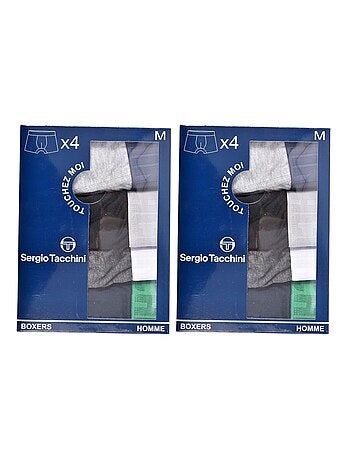 Confezione da 8 Boxer Uomo SERGIO TACCHINI