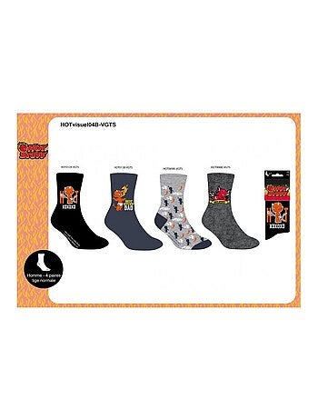 Confezione da 8 calzini uomo HOT STUFF