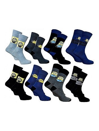Confezione da 8 calzini uomo I MINIONS