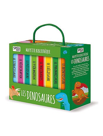Confezione da 8 libri - dinosauri | sassi junior | sassi junior