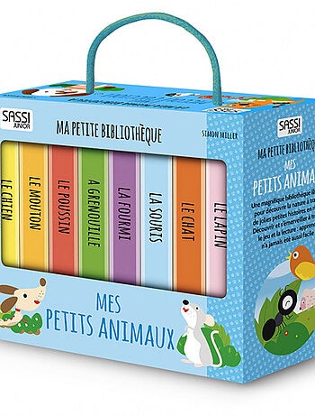 Confezione da 8 libri - mes petits animaux | Sassi Junior