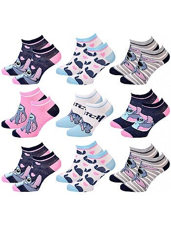 Confezione da 9 Calzini Bambina DISNEY LILO E STITCH