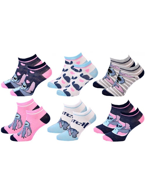 Confezione da 9 Calzini Bambina DISNEY LILO E STITCH - Kiabi Confezione da 9 Calzini Bambina DISNEY LILO E STITCH - Kiabi