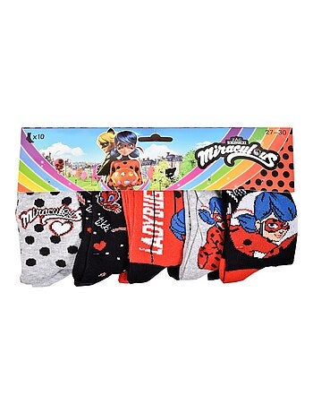 Confezione da 9 calzini bambina MIRACULOUS