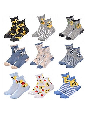 Confezione da 9 Calzini Bambino DISNEY CLASSIC