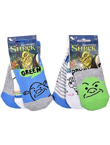 Confezione da 9 Calzini Bambino SHREK