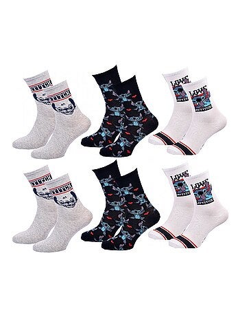 Confezione da 9 calzini donna LILO E STITCH