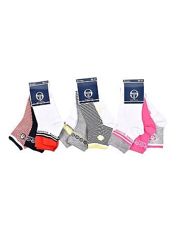 Confezione da 9 calzini donna QUARTER SERGIO TACCHINI