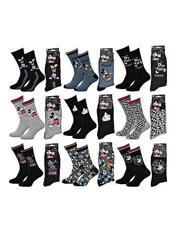 Confezione da 9 calzini uomo DISNEY MICKEY MOUSE