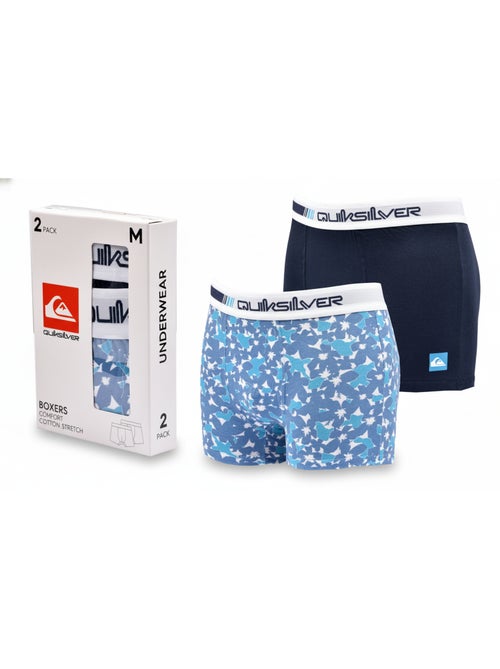 Confezione da Boxer Uomo QUIKSILVER Cotone Stretch - Confezione da 2 - Kiabi