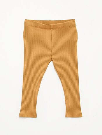 Confezione di 2 leggings a coste