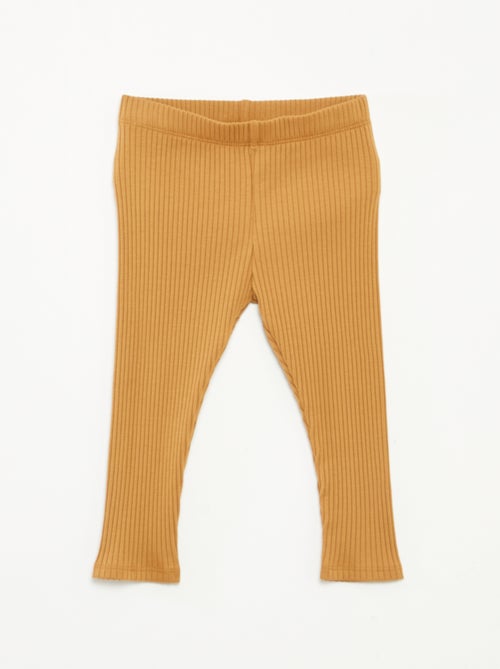 Confezione di 2 leggings a coste - Kiabi