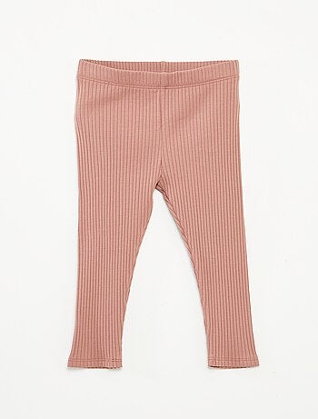 Confezione di 2 leggings a coste