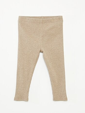 Confezione di 2 leggings a coste