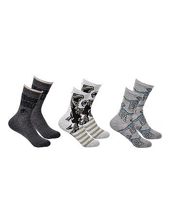 Confezione di 3 Calzini Bambino JURASSIC WORLD