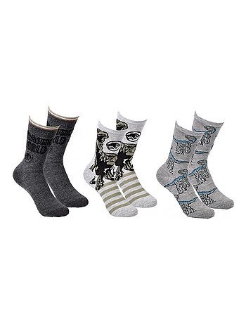 Confezione di 3 Calzini Bambino JURASSIC WORLD