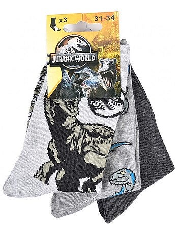 Confezione di 3 Calzini Bambino JURASSIC WORLD