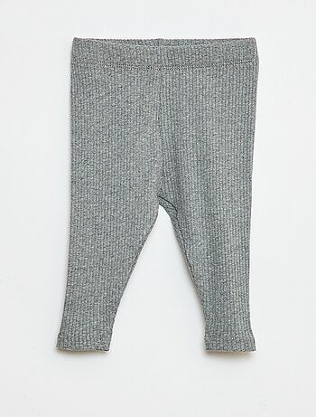 Confezione di 3 leggings a coste