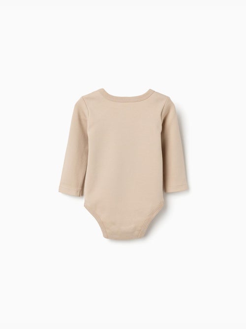 Confezione di 4 bodysuit in cotone 'pastel' - Kiabi Confezione di 4 bodysuit in cotone 'pastel' - Kiabi