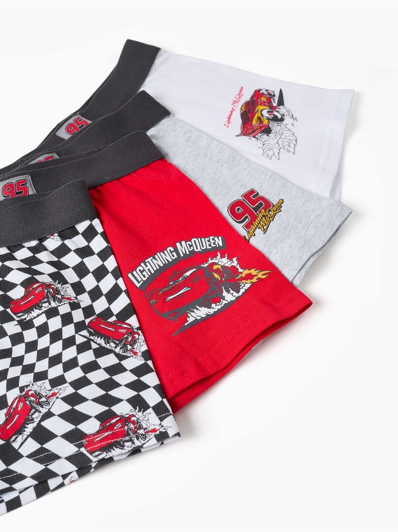 Confezione di 4 boxer saetta mcqueen Bianco Rosso - Kiabi