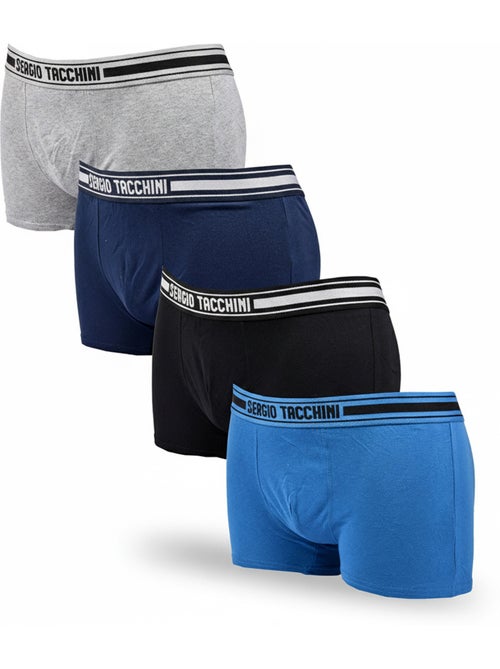 Confezione di 4 Boxer Uomo SERGIO TACCHINI - Kiabi Confezione di 4 Boxer Uomo SERGIO TACCHINI - Kiabi