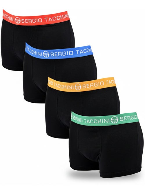 Confezione di 4 Boxer Uomo SERGIO TACCHINI - Kiabi Confezione di 4 Boxer Uomo SERGIO TACCHINI - Kiabi