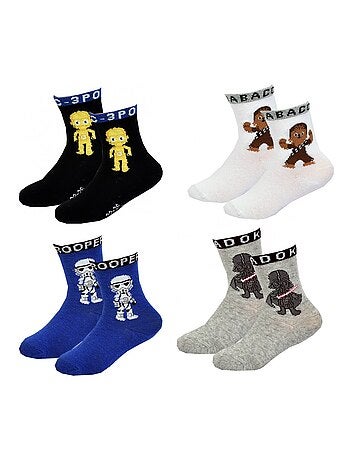 Confezione di 4 Calzini Bambino STAR WARS