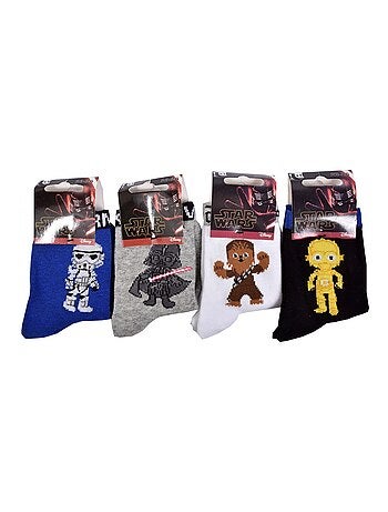 Confezione di 4 Calzini Bambino STAR WARS